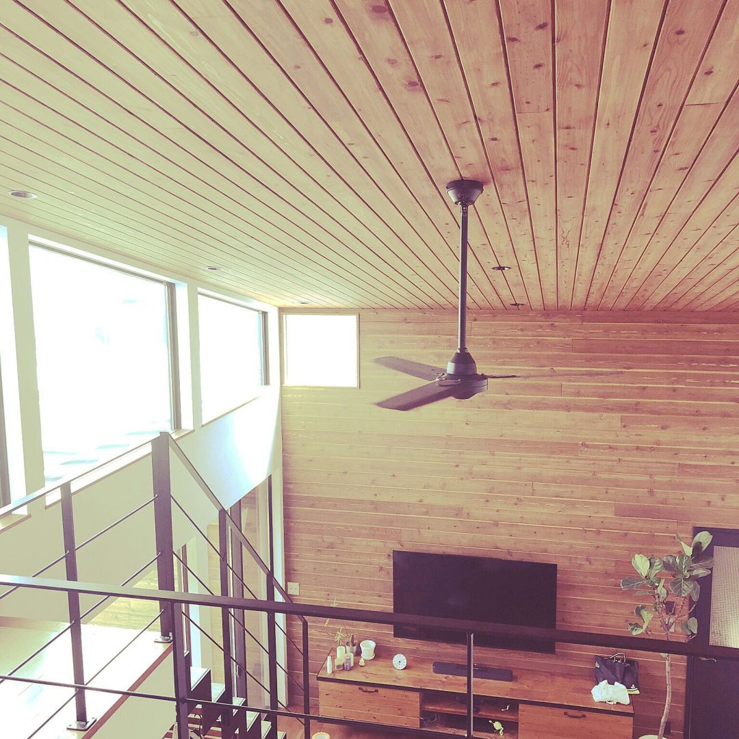 440thep.tさん（Room No. 5350783）美しく明るい天然杉の天井が開放的。カフェのようなおしゃれなおうちでの暮らし