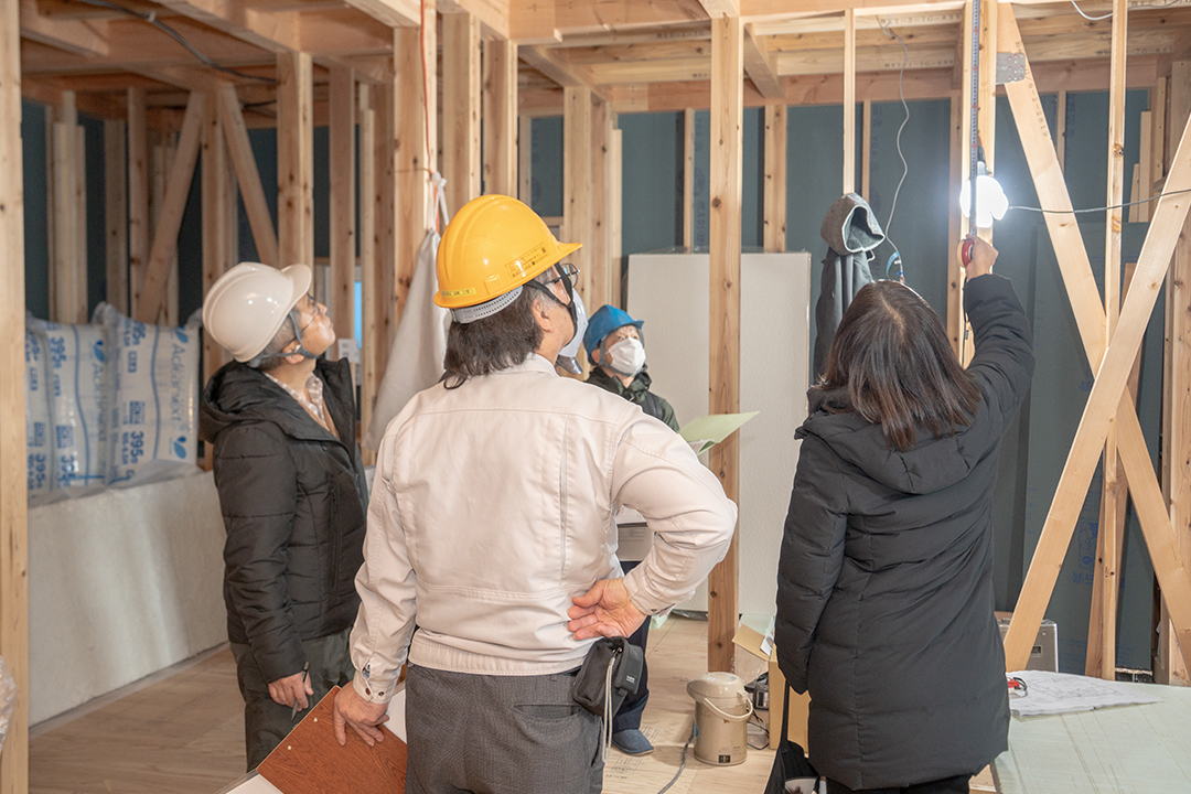 検査のかたわら現場を見学させていただいた