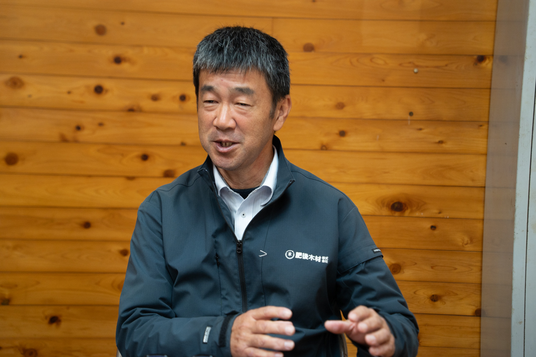 専務取締役の大城典宏さん