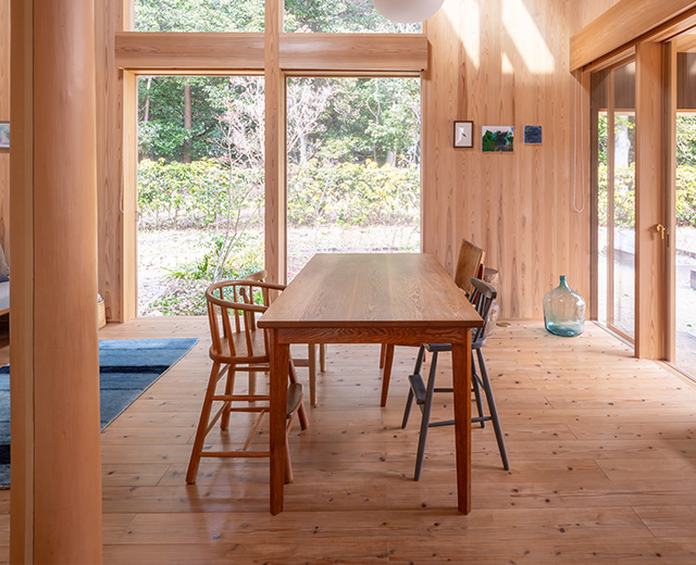 「近くのスギ」に包まれて暮らす――スギの家がもたらした健やかな日常