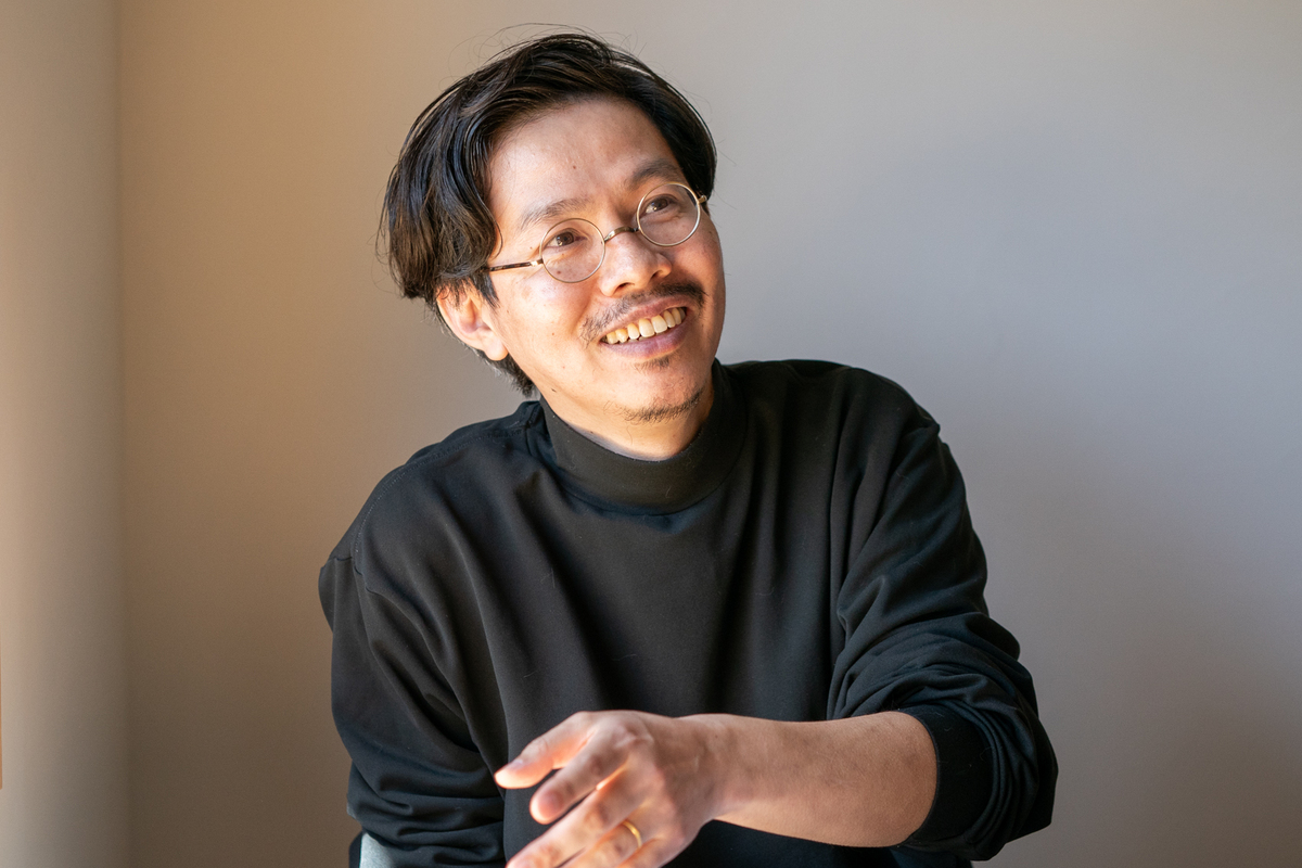 施主件兼設計者の小野和良（かずなが）さん