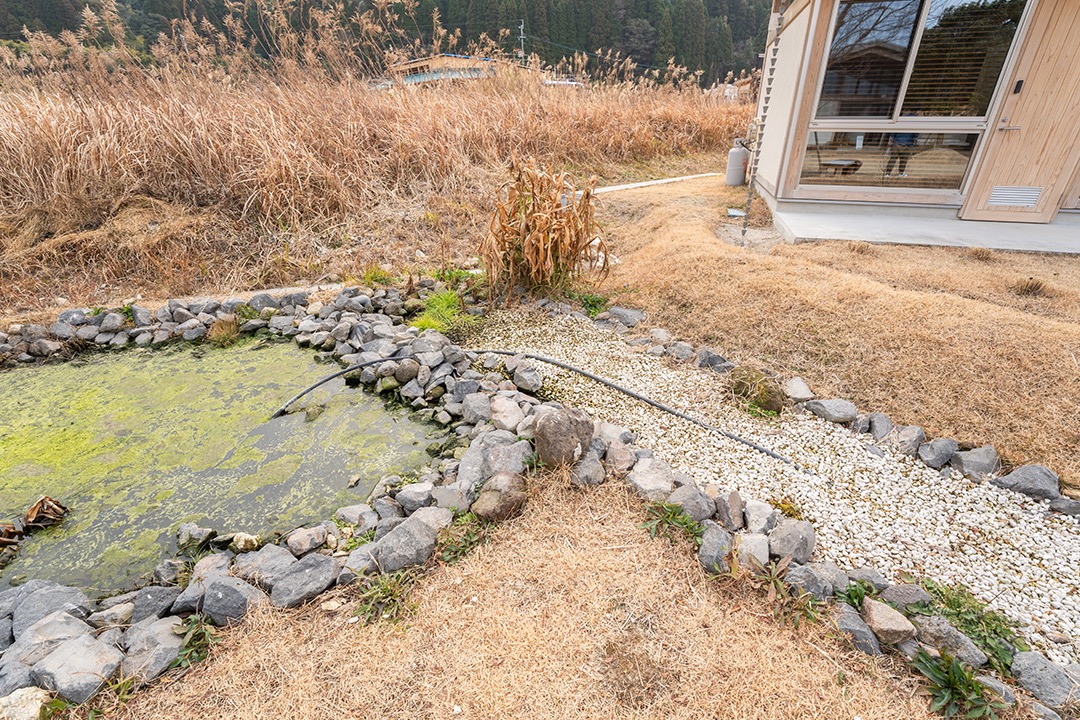 バイオジオフィルター（池と水路）